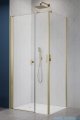 Radaway Nes Kds I Brushed Gold kabina 100x80cm lewa szczotkowane złoto 10023100-99-01L/10043080-99-01