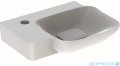 Geberit myDay Umywalka ścienna z otworem na baterie po lewej stronie 40x28 cm 125440600