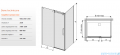 Sanplast kabina KND2/ALTII narożna prostokątna 90x140-150x210 cm przejrzysta 600-121-0941-42-401
