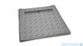 Radaway kwadratowy brodzik podpłytkowy z odpływem liniowym Quadro 89x89cm 5CL0909A,5R065Q,5SL1