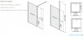 Sanplast Altus PI/ALTIIa kabina walk-in 140x212 cm czarny matowy 600-121-2581-59-401