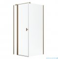 Radaway Nes Kdj II Brushed Copper kabina 120x70cm lewa szczotkowana miedź 10032120-93-01L/10039070-01-01