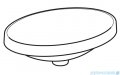 Geberit VariForm Umywalka owalna wpuszczana w blat 55x40cm bez przelewu szkliwiony spód KeraTect 500.719.00.2