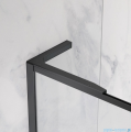 Radaway Modo F SL Black II kabina Walk-in 100x201,6cm lewa Czarna szkło przejrzyste 10419104-54-01L