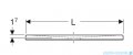 Geberit brodzik Typ 35 140x90cm biały mat 550.328.00.1