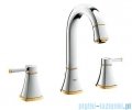 Grohe Grandera 3-otworowa bateria umywalkowa DN15 chrom/złoty 20389IG0
