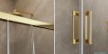 Radaway Idea Gold Kdd kabina 120x120 złoty połysk/szkło przejrzyste 387064-09-01L/387064-09-01R