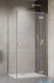 Radaway Essenza 8 Brushed Gold Kdj kabina 110x110cm prawa szczotkowane złoto 10480712-01-01R/10470337-99-01R/10113110-01-01