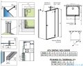 Radaway Essenza Brushed Nickel Kdj+S kabina 100x120x100cm prawa szczotkowany nikiel 1384052-01-01/1385024-91-01R/1384052-01-01