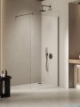 New Trendy Nesta Gunmetal Brushed kabina Walk-In 130x200 cm grafit szczotkowany K-1760