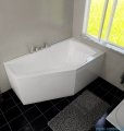 Riho Geta wanna asymetryczna 160x90cm z hydromasażem JOY lewa B030006005