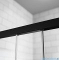 Radaway Idea Black Dwj drzwi wnękowe 160cm prawe czarny mat/szkło przejrzyste 387020-54-01R