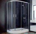 Besco Modern kabina asymetryczna 120x90x185cm mrożone