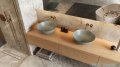 Excellent Design Korek klik-klak umywalkowo bidetowy, korpus chrom, pokrywa ceramiczna mint blue mat ARIN.1485.K.01.MBMCR