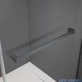 Radaway Modo F SL Brushed GunMetal PNJ II parawan nawannowy 60cm lewy szczotkowany grafit/przejrzyste 10406060-92-01L