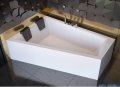 Besco Intima Duo 180x125cm wanna asymetryczna lewa + obudowa + syfon #WAID-180-NL/#OAP-180-INT/19975