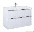 Elita Look szafka z umywalką 100x63x45cm biały mat 167598/145855