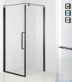 Sea Horse Fresh Line Black kabina natryskowa narożna kwadratowa 80x80cm lewa z powłoką przejrzyste BK260T08KL+