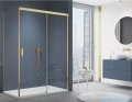SanSwiss Cadura Gold Line drzwi przesuwne 110cm jednoskrzydłowe prawe z polem stałym CAS2D1101207