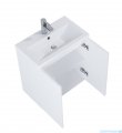 Elita Kido Set szafka z umywalką zestaw 60x67x35cm biały mat 168090