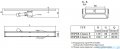 Wiper Odpływ liniowy Classic Sirocco 90cm bez kołnierza mat S900MCS100