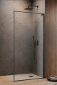 Radaway Modo F SL Brushed Gunmetal II kabina Walk-in 65x201,6cm prawa Szczotkowany Grafit szkło przejrzyste 10419065-92-01R