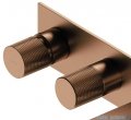 Omnires Contour bateria wannowa 5-otworowa podtynkowa miedź szczotkowana CT8037/1CPB