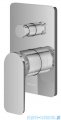 Kohlman Wexpo zestaw prysznicowy z deszczownicą 35 cm chrom QW210WR35