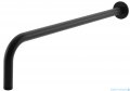 Kohlman Experience Black zestaw prysznicowy z deszczownicą 25 cm czarny mat QW210EBR25