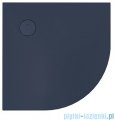 Sanplast Structure Mineral BP-M/STRUCTURE brodzik półokrągły 100x100x1,5 cm szary łupek 645-360-0440-51-010