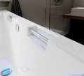 Riho Doppio wanna asymetryczna 180x130cm z hydromasażem Pneumatic 2S lewa BA90-PNE2S-L
