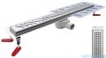 Wiper New Premium Sirocco Odpływ liniowy z kołnierzem 120 cm syfon drop 50 szlif 500.0170.02.120