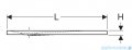 Geberit brodzik Nemea 120x80cm biały mat 550.595.00.1