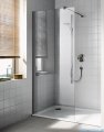 Vitalle NOLA ścianka Walk-In 90x200 cm czarna VNTWF090203PK