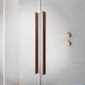 Radaway Furo Brushed Copper PND II parawan nawannowy 100cm lewy szczotkowana miedź 10109538-93-01L/10112494-01-01