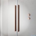 Radaway Furo Kdj Brushed Copper kabina 90x100cm lewa szczotkowana miedź 10104472-93-01L/10110430-01-01/10113100-01-01