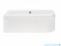 Besco Avita 170x75cm wanna asymetryczna lewa + obudowa + syfon #WAA-170-NL/OAA-170-NS/19975