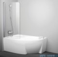 Ravak Rosa Chrome CVSK1 parawan nawannowy 160/170 lewy biały transparent 7QLS0100Y1
