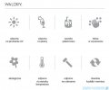 Marmorin umywalka nablatowa Modico z otworem 60cm biała 350060020011