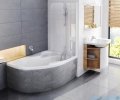 Ravak Wanna asymetryczna Rosa II 160x105cm Prawa CL21000000