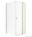 Radaway Nes Kdj II Gold kabina 100x90cm prawa złoty połysk 10032100-09-01R/10039090-01-01