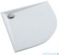 Schedpol Schedline Libra White Stone brodzik półokrągły 90x90x3cm 3SP.L1O-9090/B/ST