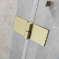 Radaway Essenza Pro Brushed Gold Kdj+S kabina 80x100x80cm lewa szczotkowane złoto 10097310-99-01L/10098080-01-01/10098080-01-01
