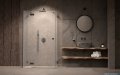 Radaway Essenza Pro Brushed GunMetal Kdj+S kabina 80x90x80cm lewa szczotkowany grafit 10097390-92-01L/10098080-01-01/10098080-01-01