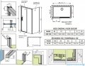 Radaway Idea Kds kabina prysznicowa 130x75 lewa przejrzyste 10115130-01-01L/10117075-01-01