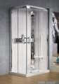 Novellini Glax 3 kabina prysznicowa masażowo-parowa 90x70 prawa chrom GL3A7099DT1N-1K