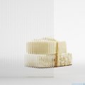 Radaway Idea 8 QL Kdj Brushed Gold kabina 110x100cm lewa szczotkowane złoto 10550567-99-01L/10350503-01-01/10360100-01-01R