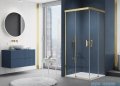 SanSwiss Cadura Gold Line drzwi przesuwne 100cm jednoskrzydłowe prawe z polem stałym CAE2D1001207