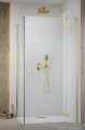 Radaway Essenza 8 Gold Kdj kabina 110x90cm prawa złoty połysk/szkło przejrzyste 10480712-01-01R/10470337-09-01R/10113090-01-01