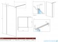 Radaway Modo New II kabina Walk-in 80x200 szkło przejrzyste 389084-01-01